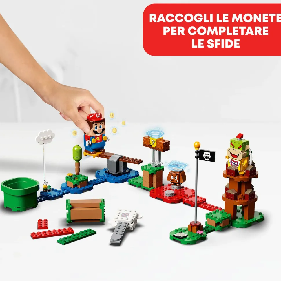 Lego Super Mario 71360 Avventure Di Mario Starter Pack, Giochi Per Bambini Dai 6 Anni, Giocattolo Con Personaggi Interattivi