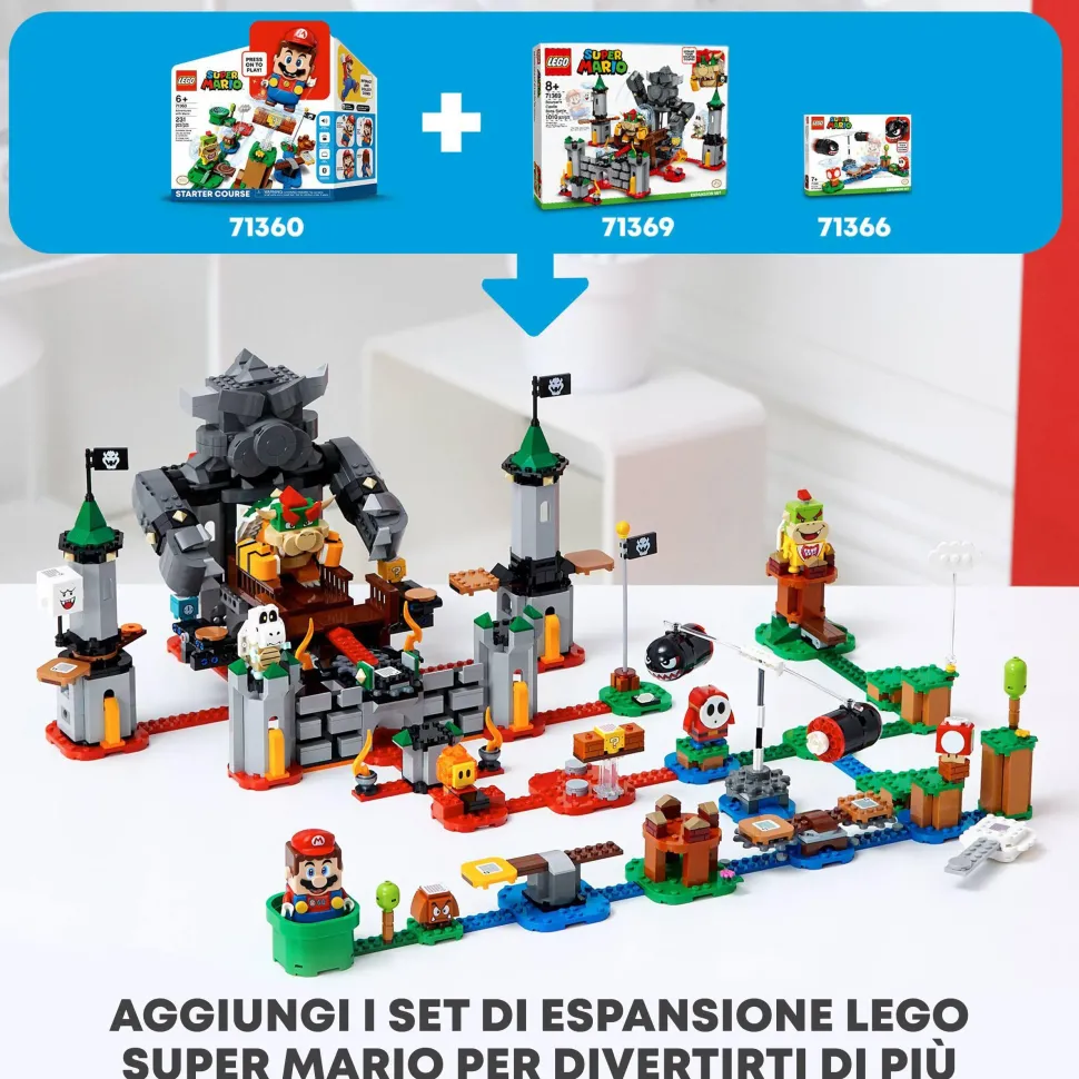 Lego Super Mario 71360 Avventure Di Mario Starter Pack, Giochi Per Bambini Dai 6 Anni, Giocattolo Con Personaggi Interattivi