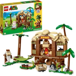 Lego Super Mario 71424 Pack Di Espansione Casa Sull'Albero Di Donkey Kong, Giochi Per Bambini E Bambine 8+ Con 2 Personaggi