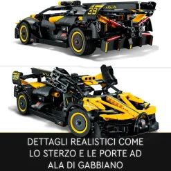 Lego Technic 42151 Bugatti Bolide, Kit Macchina Giocattolo, Modellino Auto Supercar, Giochi Per Bambini, Idee Regalo