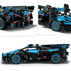 Lego Technic 42162 Bugatti Bolide Agile Blue, Modellino Auto Supercar Da Costruire, Set Macchina Da Corsa Iconica, Idee Regalo