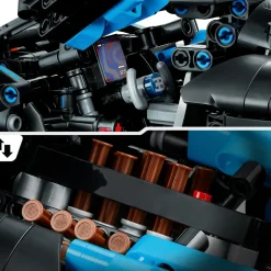 Lego Technic 42162 Bugatti Bolide Agile Blue, Modellino Auto Supercar Da Costruire, Set Macchina Da Corsa Iconica, Idee Regalo