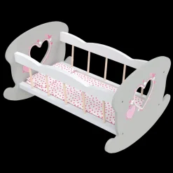 Lettino A Dondolo In Legno