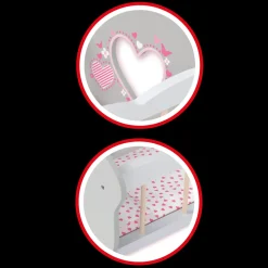 Lettino A Dondolo In Legno