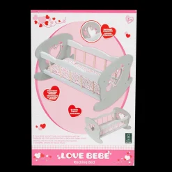 Lettino A Dondolo In Legno