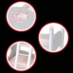 Letto A Castelllo In Legno