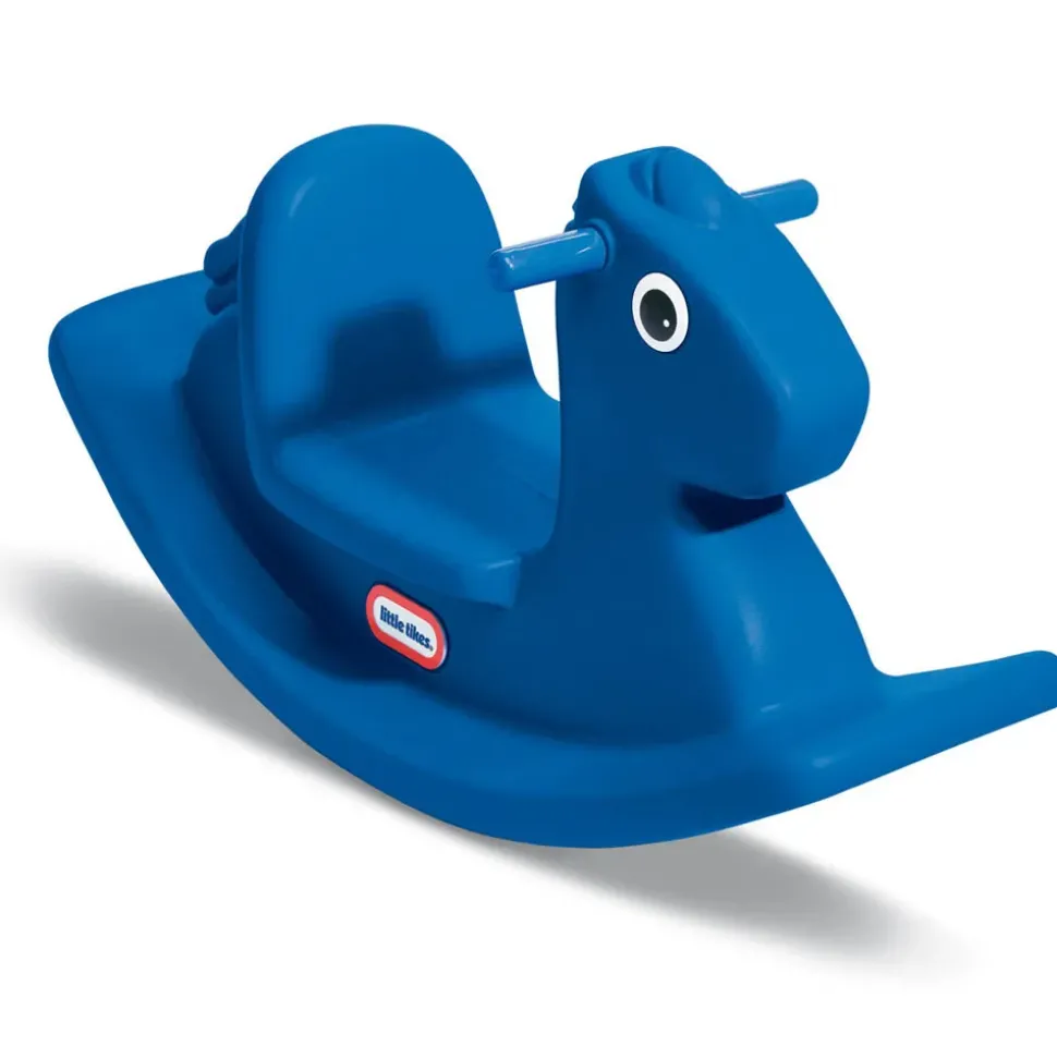 Little Tikes Cavallo A Dondolo Blu