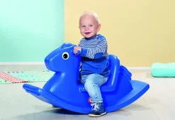 Little Tikes Cavallo A Dondolo Blu