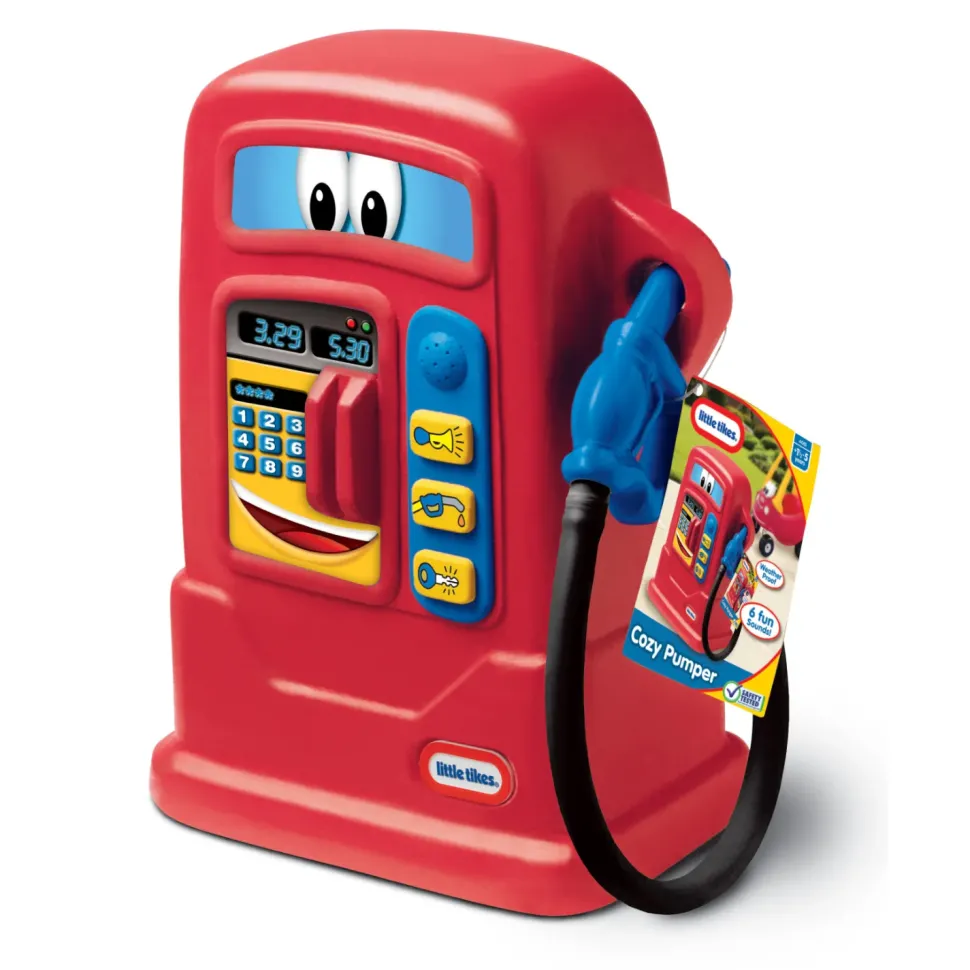 Little Tikes Cozy Pumper Set Di Gioco Interattivo Con Suoni, Perfetto Per Cozy Coupe/ Truck/ Cab/ Princess Coupe Venduti Separatamente