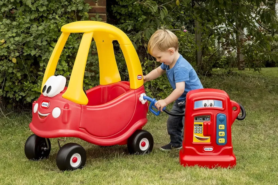 Little Tikes Cozy Pumper Set Di Gioco Interattivo Con Suoni, Perfetto Per Cozy Coupe/ Truck/ Cab/ Princess Coupe Venduti Separatamente