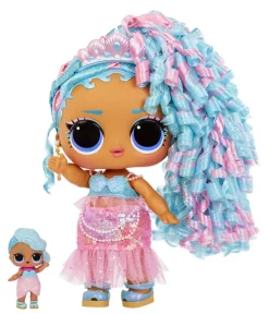 Lol Surprise Big Baby Hair Hair Hair Bambola Grande Splash Queen Bambola Da 28Cm Con 14 Sorprese Tra Cui Accessori Da Condividere