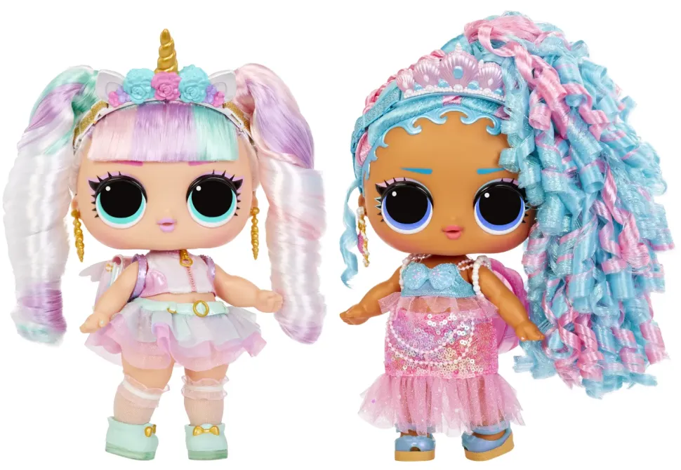 Lol Surprise Big Baby Hair Hair Hair Bambola Grande Splash Queen Bambola Da 28Cm Con 14 Sorprese Tra Cui Accessori Da Condividere