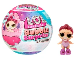 Lol Surprise Bubble Surprise Lil Sisters Assortimento Casuale Bambola Da Collezione, Baby Sisters, Sorprese, Accessori, Bubble Surprise E Schiuma Di Bolle