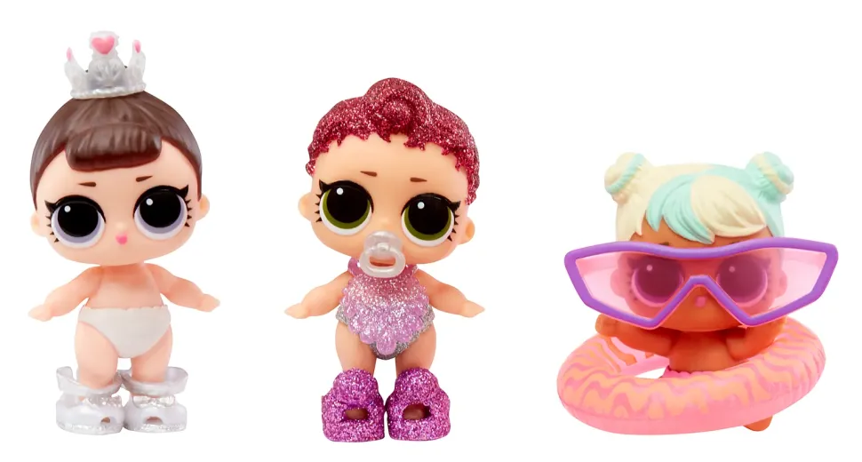 Lol Surprise Bubble Surprise Lil Sisters Assortimento Casuale Bambola Da Collezione, Baby Sisters, Sorprese, Accessori, Bubble Surprise E Schiuma Di Bolle