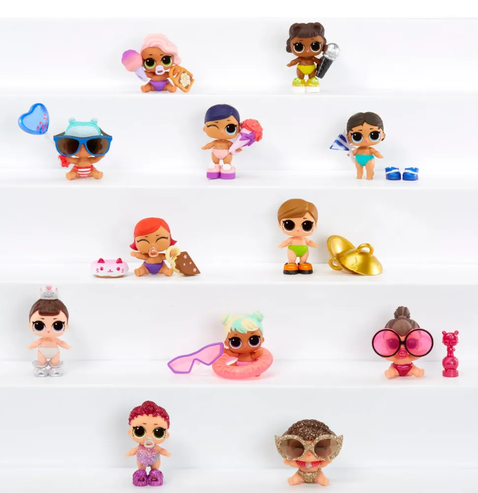 Lol Surprise Bubble Surprise Lil Sisters Assortimento Casuale Bambola Da Collezione, Baby Sisters, Sorprese, Accessori, Bubble Surprise E Schiuma Di Bolle