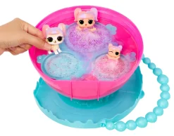 Lol Surprise Bubble Surprise Deluxe Bambole Collezionabili, Pet, Little Sister, Sorprese, Accessori Bubble Surprise, Schiuma Con Cambio Di Colore