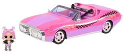 L.O.L. Surprise! City Cruiser Auto Sportiva Rosa E Viola Con Caratteristiche Favolose E Un'Esclusiva Bambola Beeps Inclusa