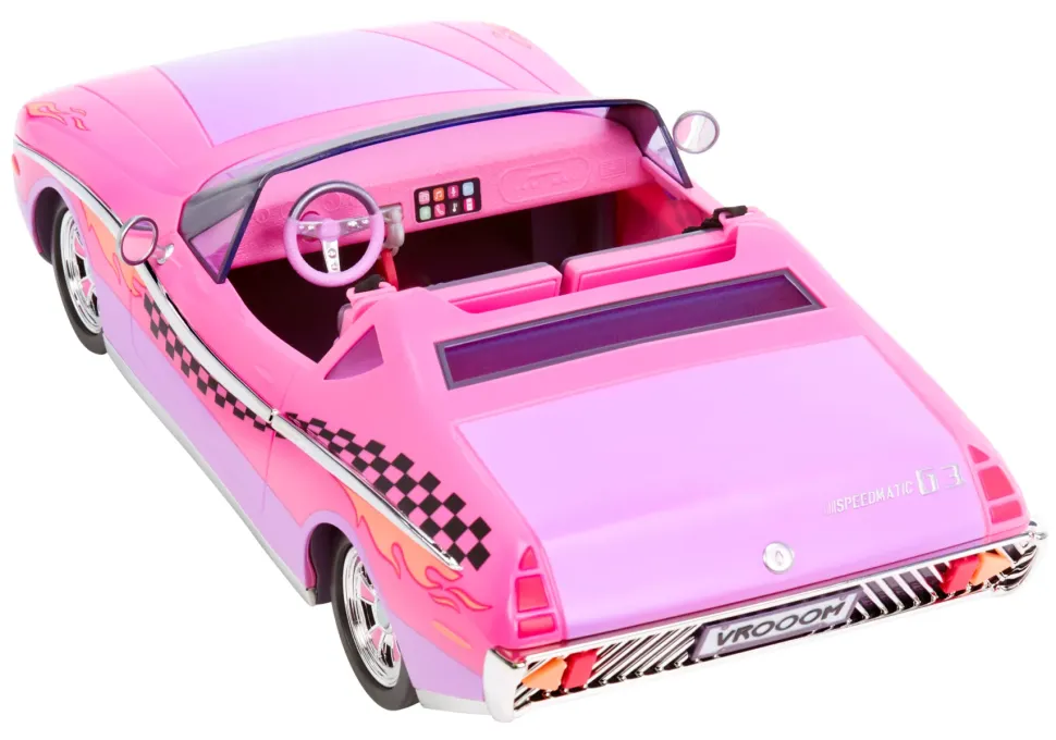 L.O.L. Surprise! City Cruiser Auto Sportiva Rosa E Viola Con Caratteristiche Favolose E Un'Esclusiva Bambola Beeps Inclusa