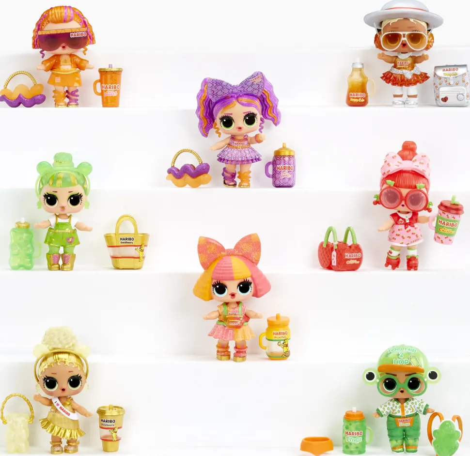 Lol Surprise Loves Mini Sweets Serie X Haribo Include 7 Sorprese, Accessori E Bambola A Tema Caramelle