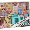 Lol Surprise Omg To-Go Diner Playset Con Oltre 45 Sorprese E Bambola Inclusa