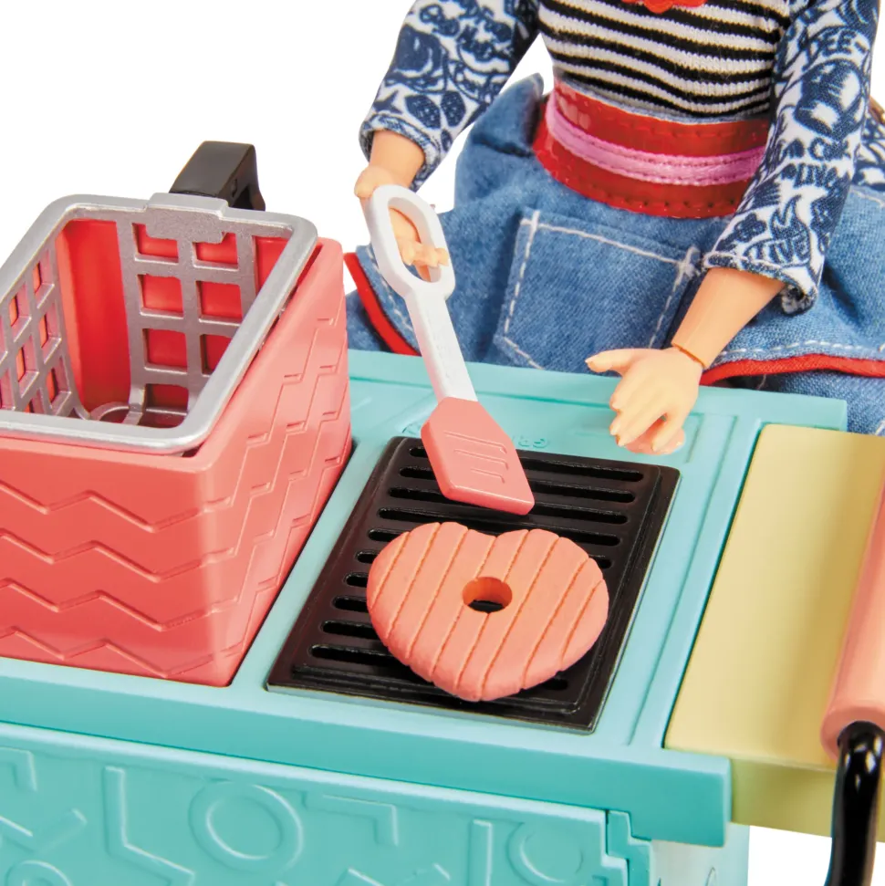 Lol Surprise Omg To-Go Diner Playset Con Oltre 45 Sorprese E Bambola Inclusa