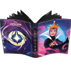 Lorcana Disney Album Portfolio Da Collezione 10 Pagine Versione Regina Cattiva
