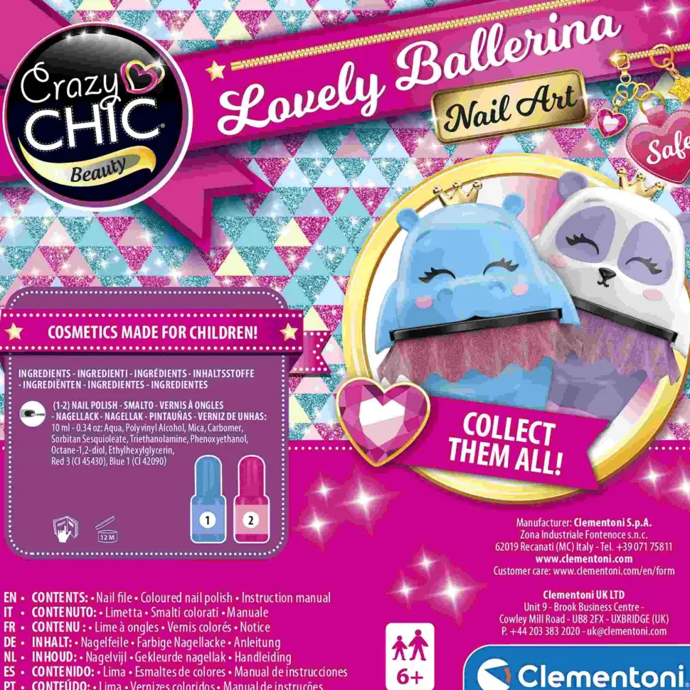 Lovely Ballerina Nail Art