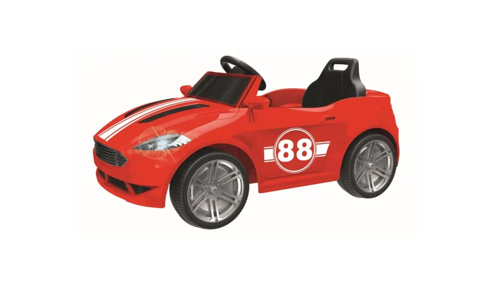 Macchina Elettrica 6V Telecomandata Per Bambini Con Luci, Suoni Realistici E Velocita Massima Di 3 Km/H Caricabatteria Incluso Disponibile In Due Varianti