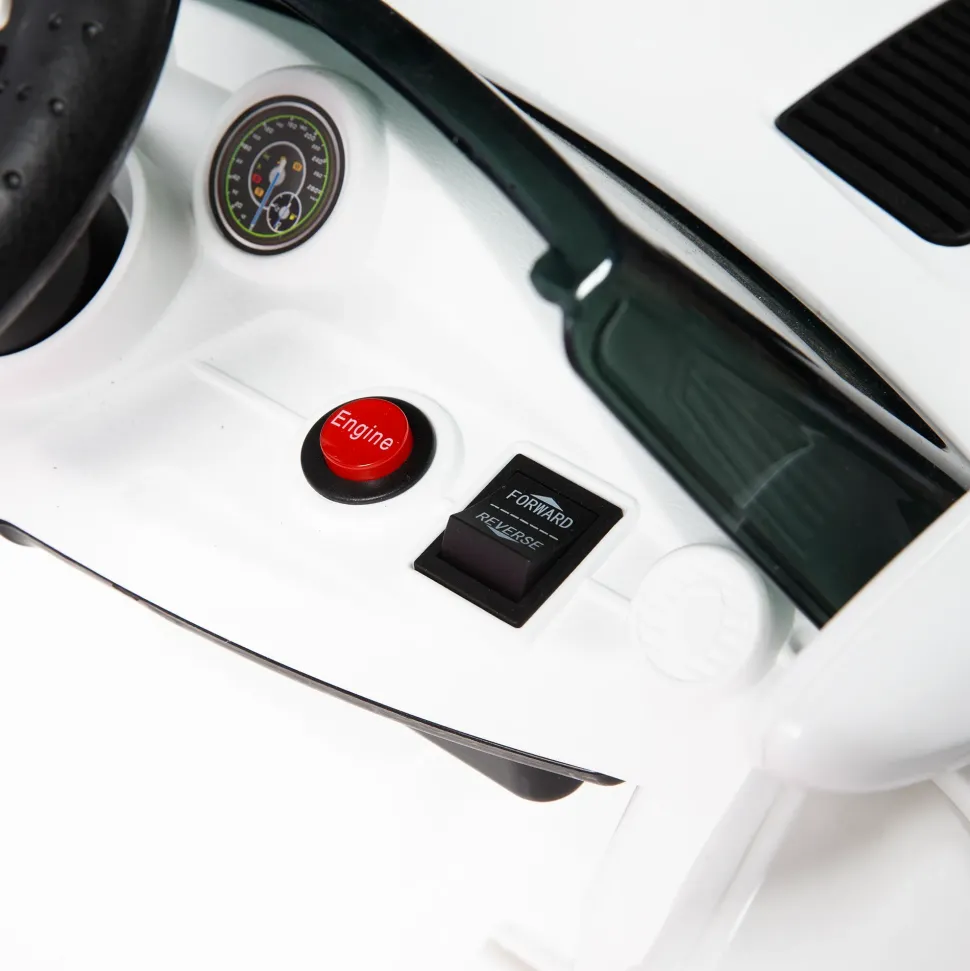 Macchina Elettrica 6V Telecomandata Per Bambini Con Luci, Suoni Realistici E Velocita Massima Di 3 Km/H Caricabatteria Incluso Disponibile In Due Varianti