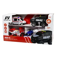 Macchinine Set 5 Veicoli Emergenza