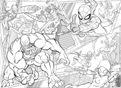 Marvel Puzzle Df Maxi Floor 150 Spider-Man