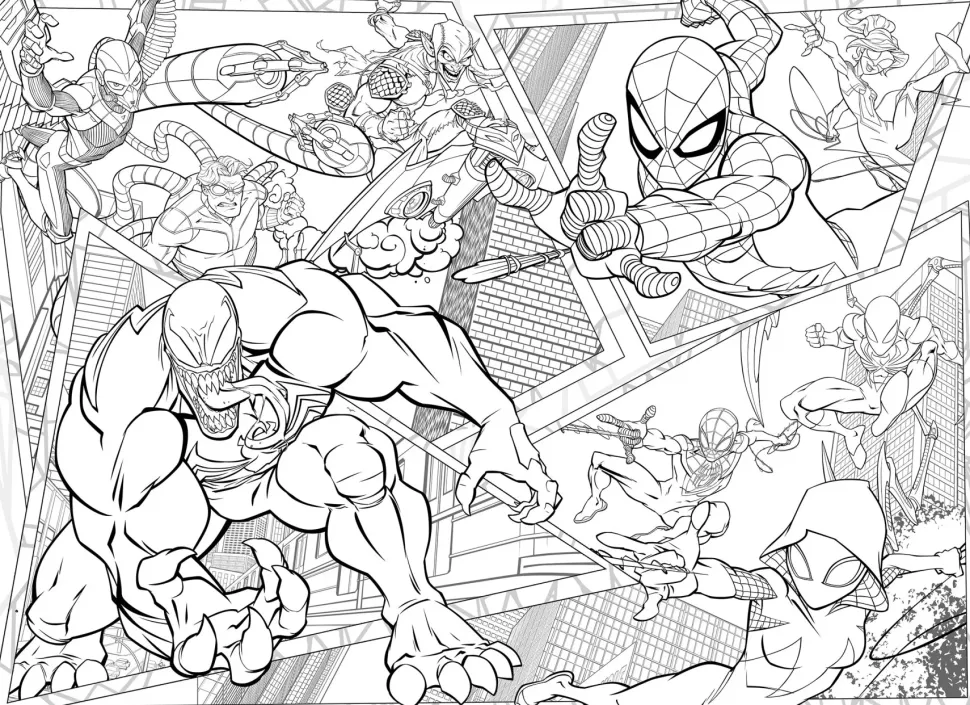 Marvel Puzzle Df Maxi Floor 150 Spider-Man