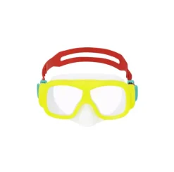 Maschera Aquanaut, 7-14 Anni, 3 Colori Assortiti, In Silicone Con Lenti In Policarbonato Protezione Uv