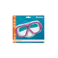 Maschera Aquanaut, 7-14 Anni, 3 Colori Assortiti, In Silicone Con Lenti In Policarbonato Protezione Uv