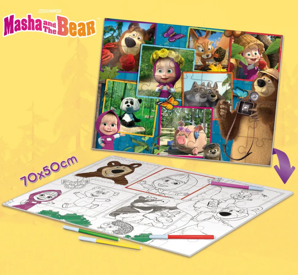 Masha Puzzle Df Maxifloor 35