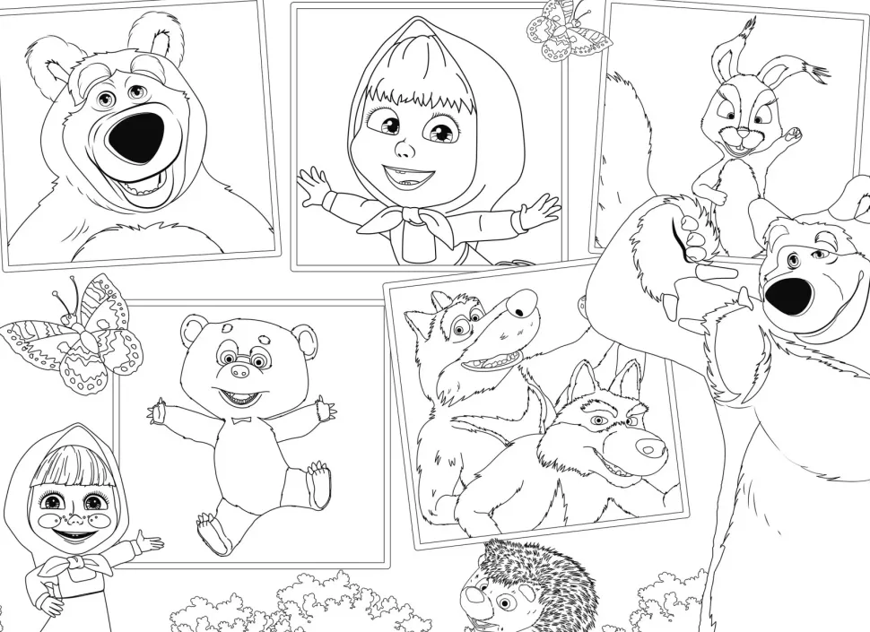 Masha Puzzle Df Maxifloor 35