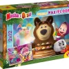 Masha Puzzle Maxifloor 2 X 12 Facciamo Festa!