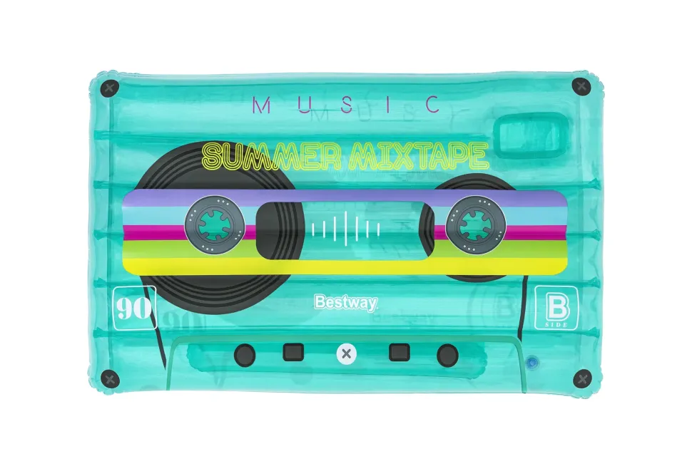 Materassino Fashion Cassetta Musica Vintage Cm. 216 117