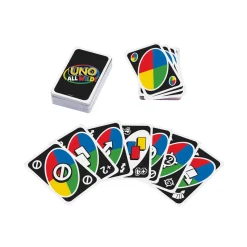 Mattel Games, Uno All Wild, Gioco Di Carte Per Famiglie E Bambini 7+ Anni, Hhl33