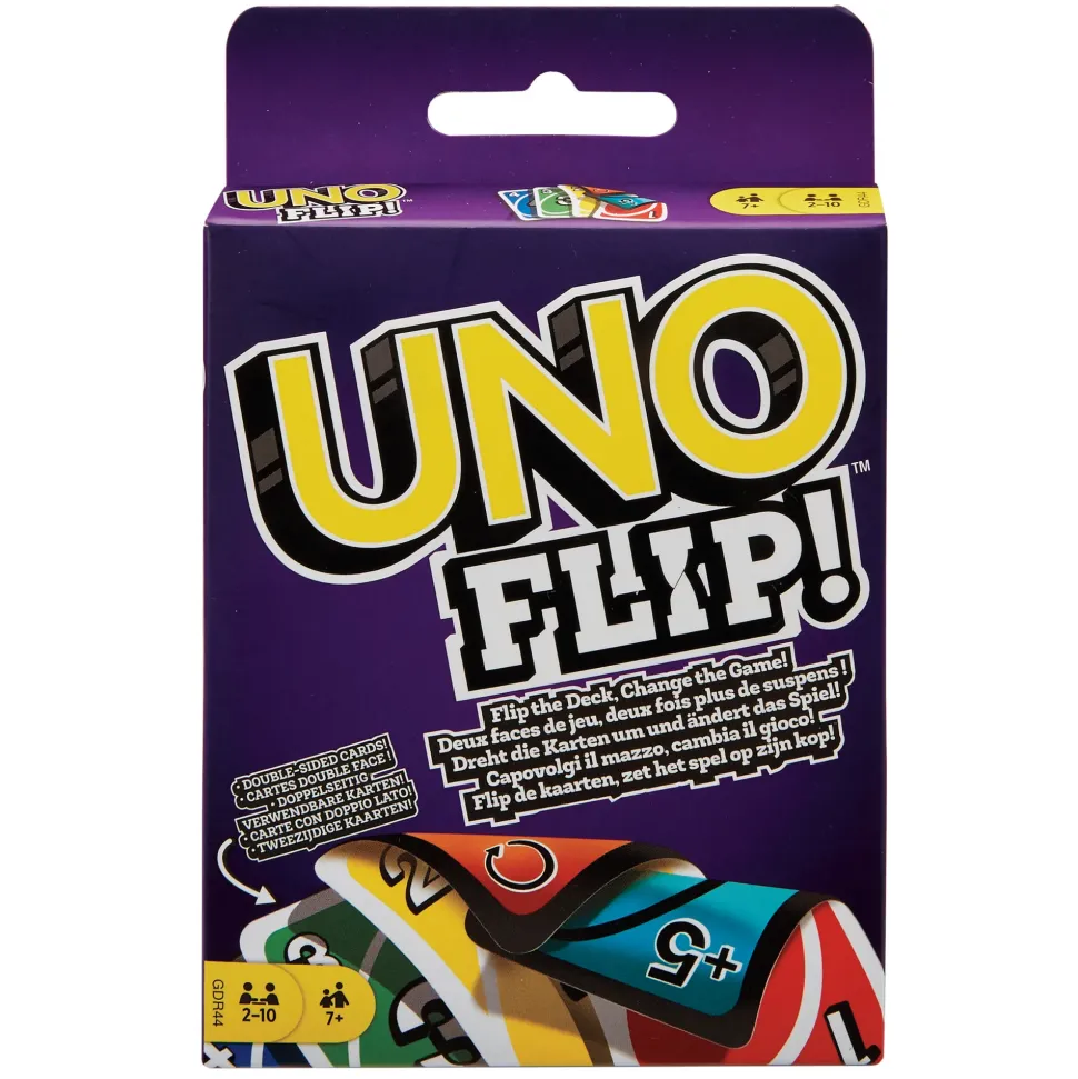 Mattel Games Uno Flip Gioco Di Carte Per Tutta La Famiglia