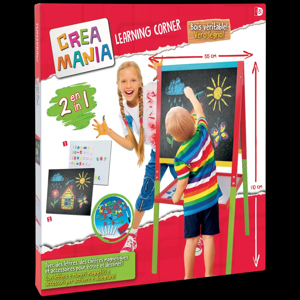 Maxi Lavagna Doppia In Legno