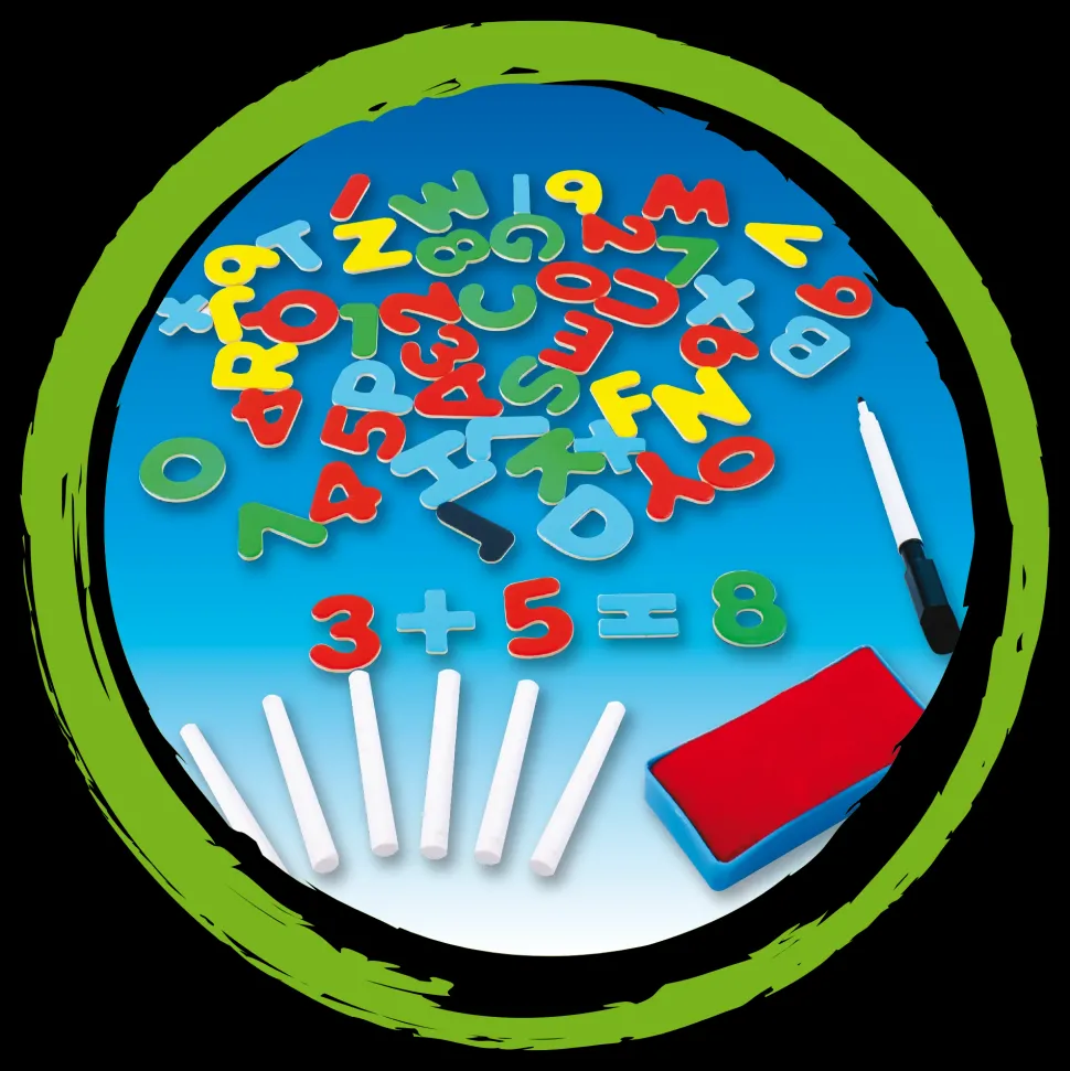 Maxi Lavagna Doppia In Legno