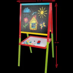 Maxi Lavagna Doppia In Legno