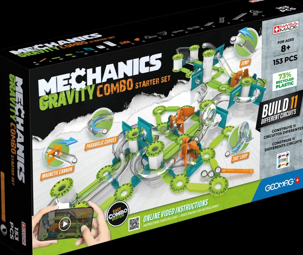 Mechanics Gravity Recycled Combo Starter Set Hero 153 Pcs