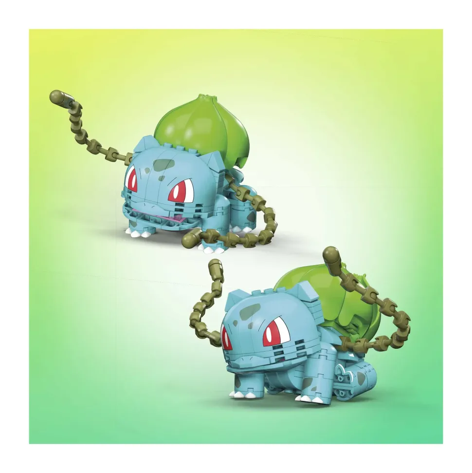 Mega Construx Pokemon Bulbasaur Set Da Costruzione, Costruzione Giocattolo Per Bambini