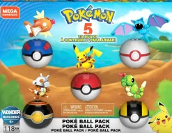 Mega Construx Pokemon Poke Ball Serie Esclusiva Da Costruire E Collezionare