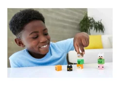 Minecraft Mini Action Figure Testa Mob, Assortimento Personaggi Del Videogioco Dal Design Pixelato Con Teste Giganti, Tutti Da Collezionare, Giocattolo Per Bambini, 6+ Anni, Hdv64