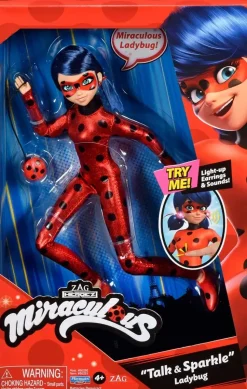 Miraculous Bambola Ladybug Articolata 26 Cm Con Funzioni Sonore E Luminose
