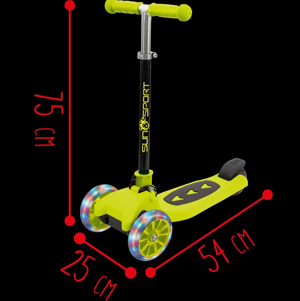 Monopattino 3 Ruote Deluxe