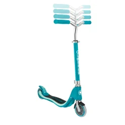 Monopattino Globber Flow 125 Regolabile Verde Acqua Adatto Per Bambini 5 7 Anni